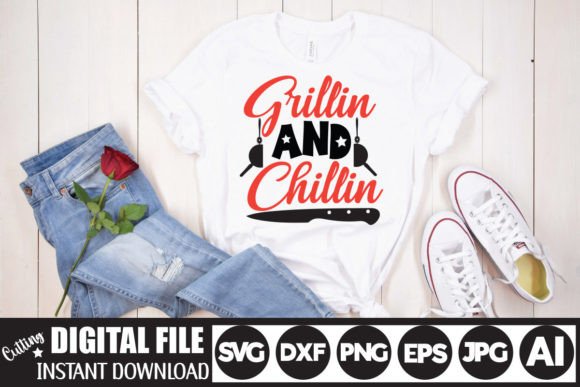 Download Grillin and Chillin Svg Design - Grillin and chillin svg Collection