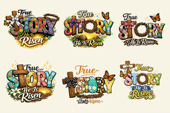 Download True Story He is Risen Easter Cross Png - Premium Resources